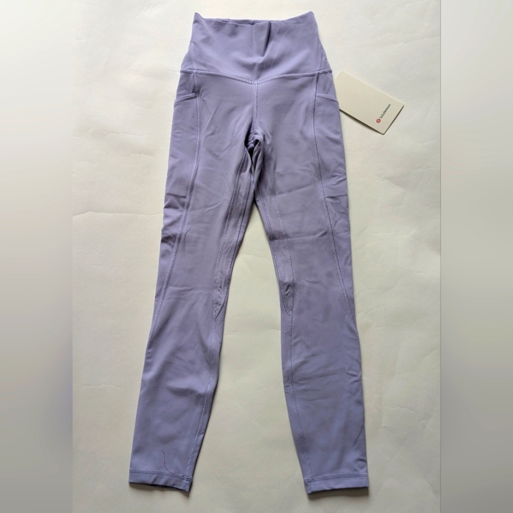 Lavender Lululemon High-Waisted Align Leggings 25" - 2 - Lilac Smoke